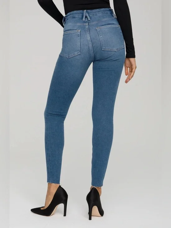 GOOD AMERICAN BLUE GOOD LEGS Size 16 - Picture 4 of 15